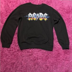AC/DC Crewneck Sweatshirt Boys Size XL